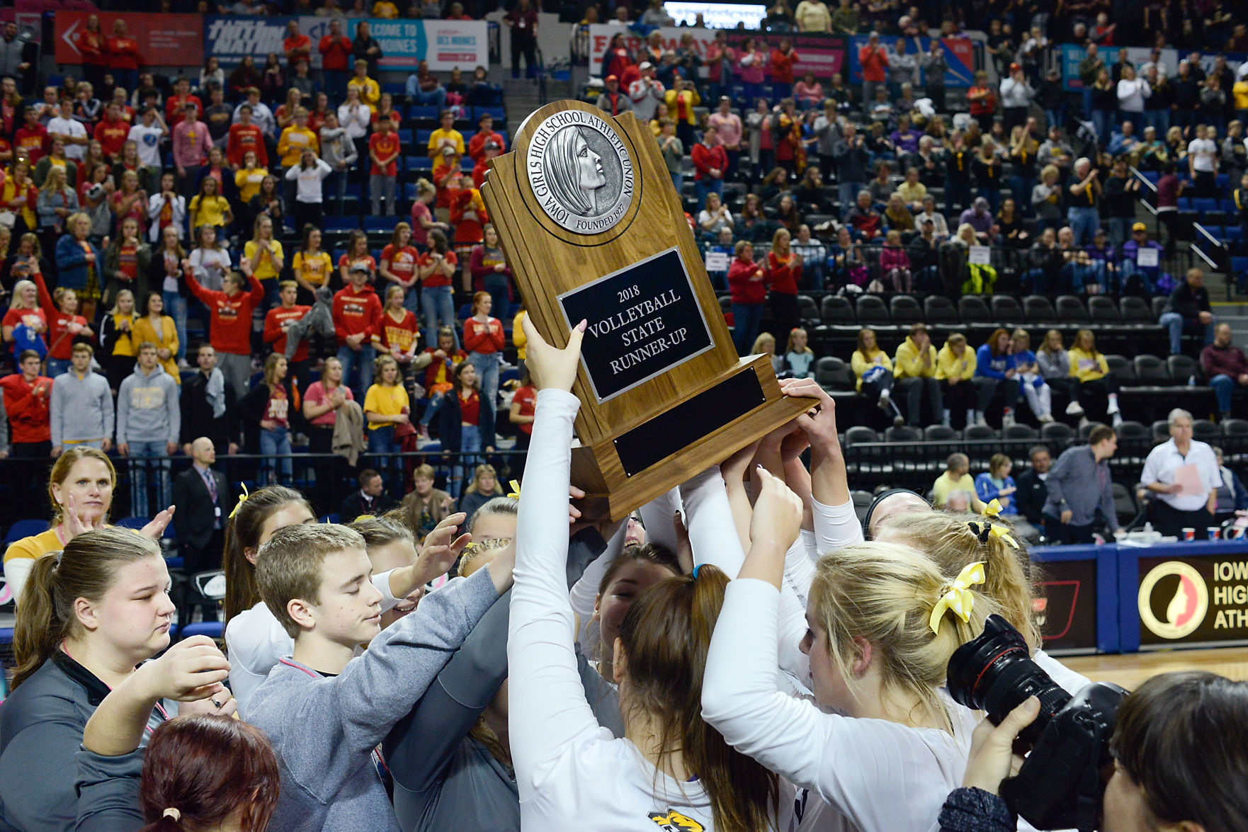Iowa State Volleyball 3A Tipton vs. Kuemper Catholic